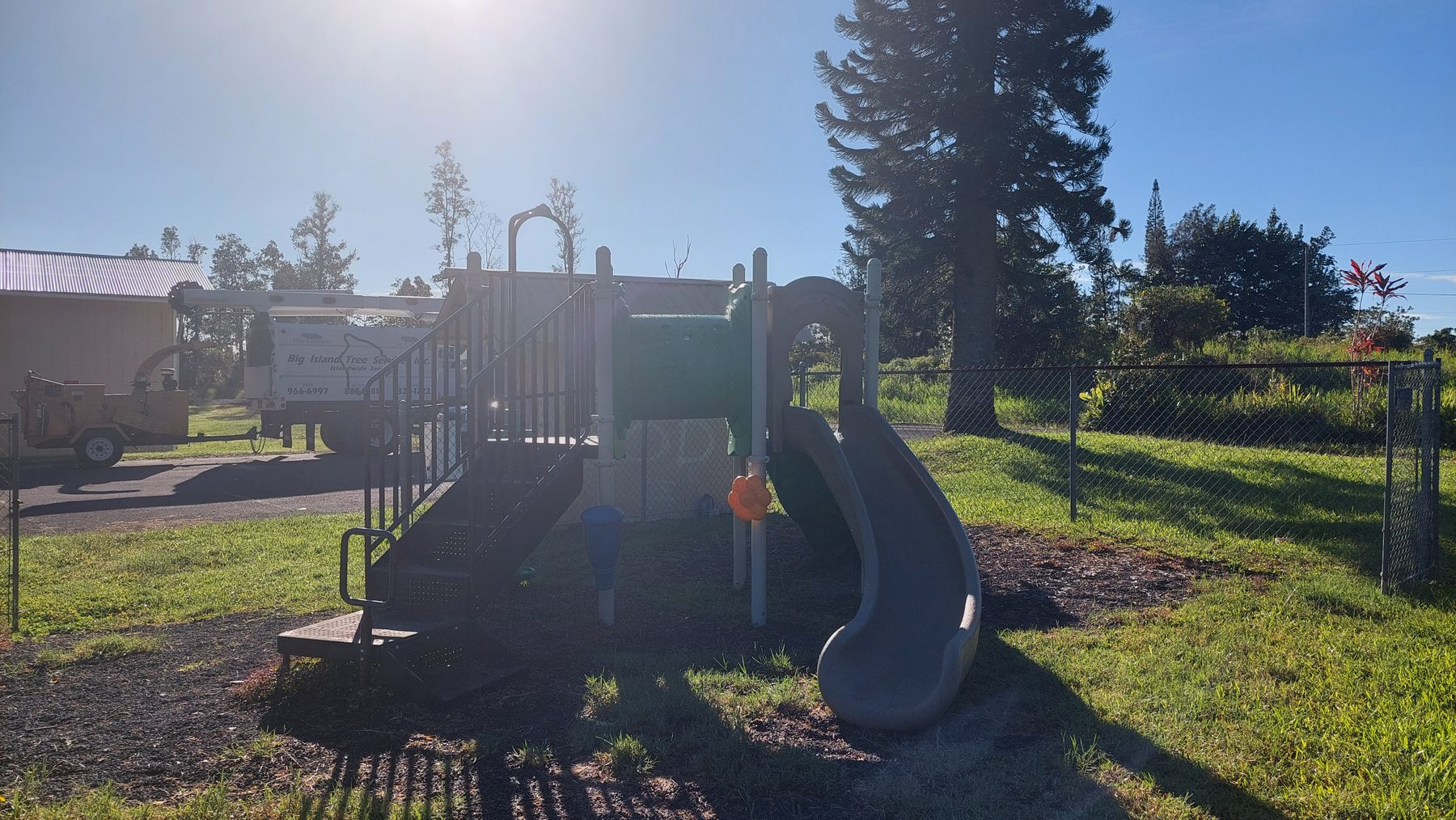 The playground at the Hawaiian Acres Community Center